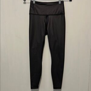 90 Degree by Reflex Black Leggings Shiny